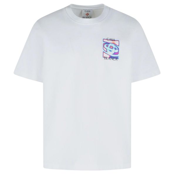 Casablanca Heat Map T-shirt Wit