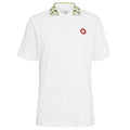 Casablanca Laurel Pique Polo Off White