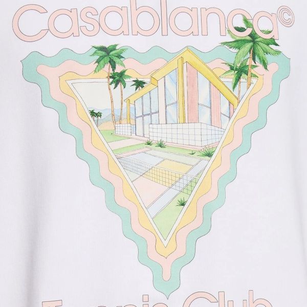 Casablanca Maison De Reve T-shirt Wit