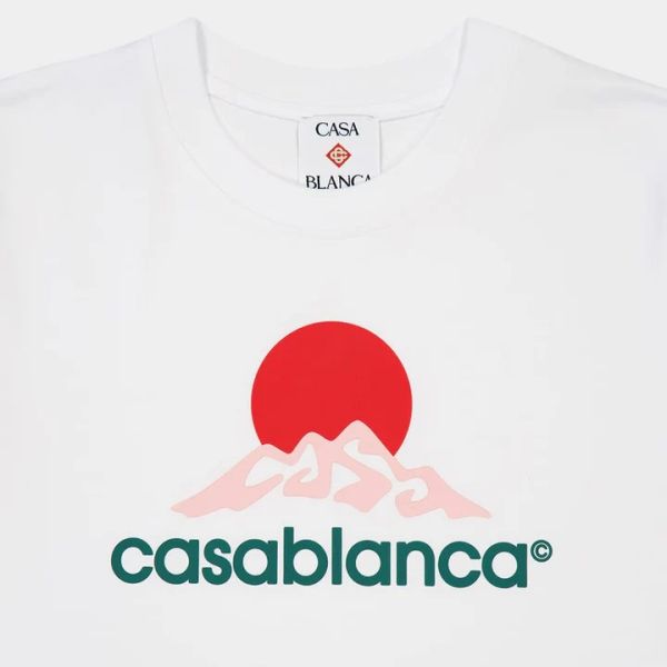Casablanca Montagne T-shirt Wit