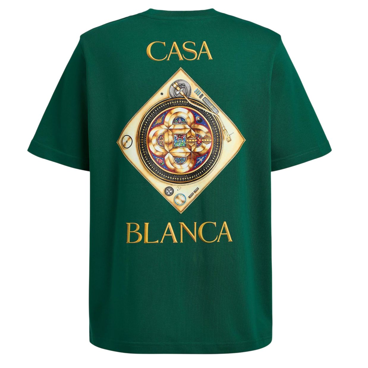 Casablanca Plafond Orne De Musique T-shirt Groen