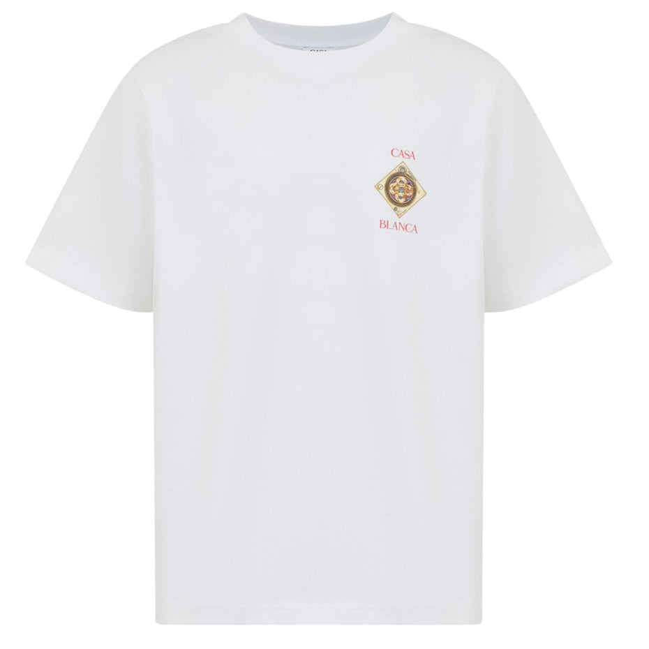 Casablanca Plafond Orne De Musique T-shirt Wit