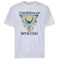 Casablanca Tennis Club Icon T-shirt Wit