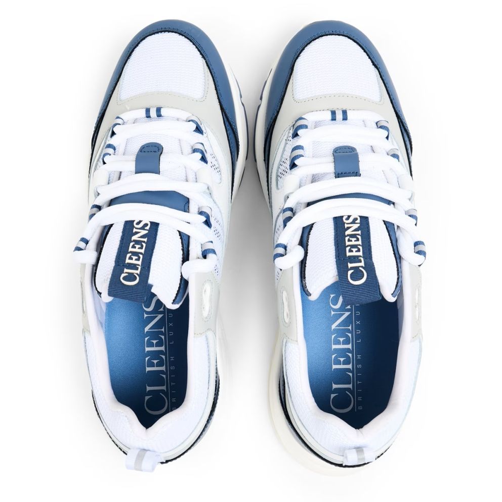 Cleens Aero Runner Sneaker Blauw