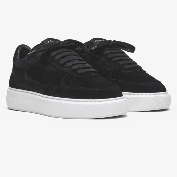 Cleens Court Sneaker Zwart