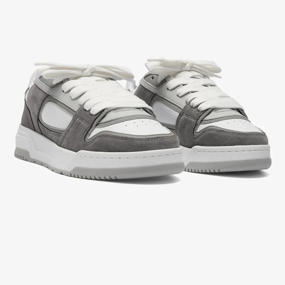 Cleens Lay Up Sneaker Grijs/Wit