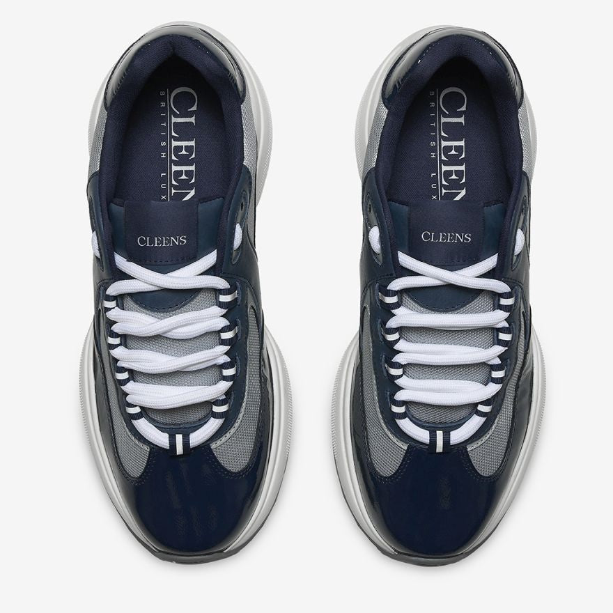 Cleens Podium Sneaker Blauw