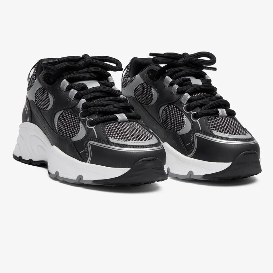 Cleens Pulse Runner Sneaker Antraciet
