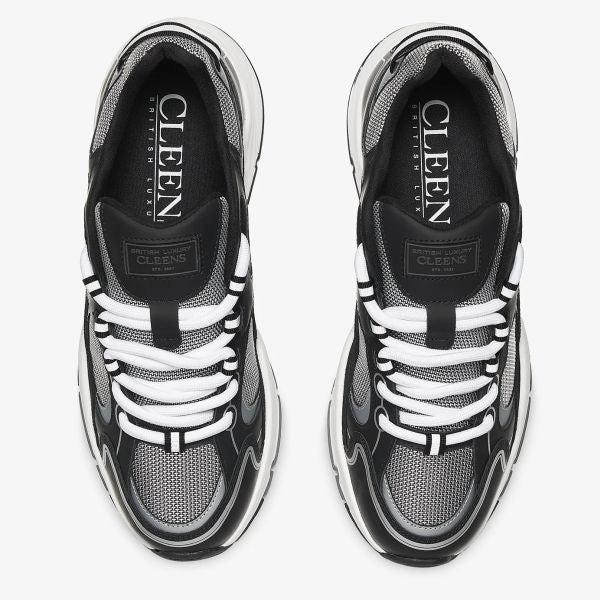 Cleens Pulse Runner Sneaker Zwart
