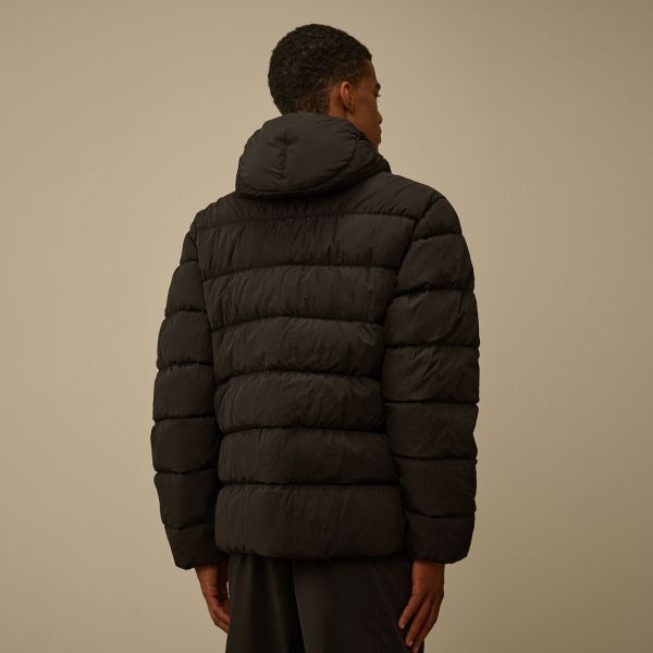 CP Company Chrome-R Goggle Down Puffer Zwart