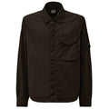 CP Company Chrome-R Lens Zipped Overshirt Zwart
