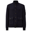 CP Company Lambswool GRS Cardigan Navy