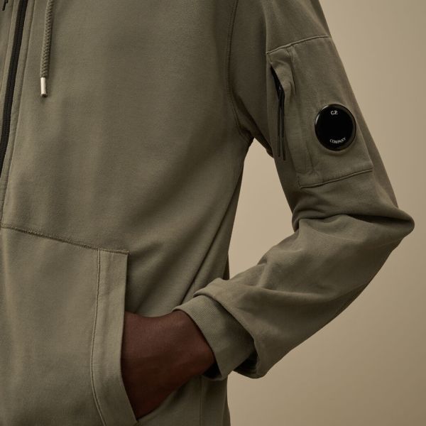 CP Company Light Fleece Vest Antraciet
