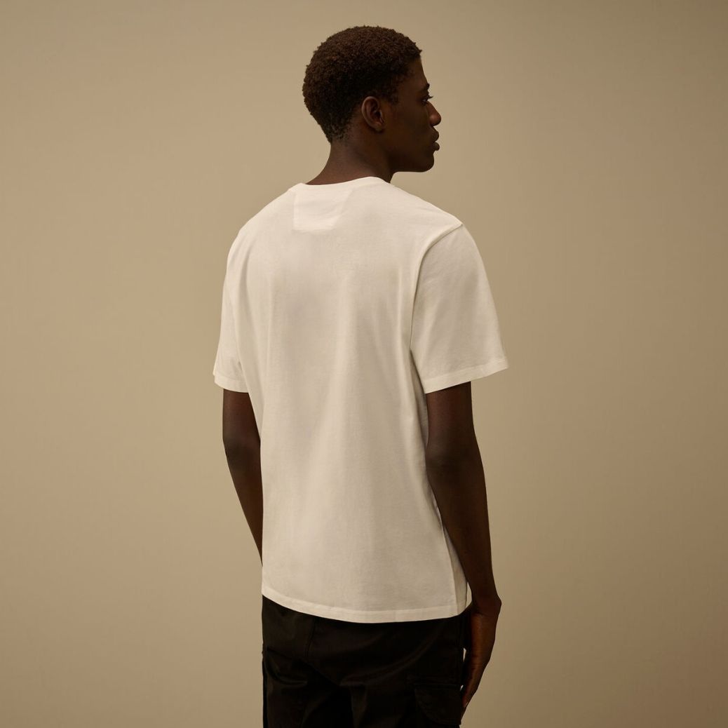 CP Company Logo Patch T-shirt Wit