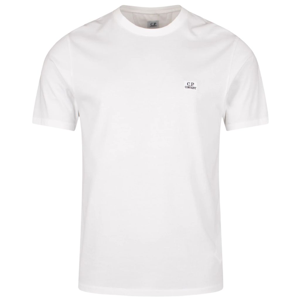 CP Company Logo Patch T-shirt Wit