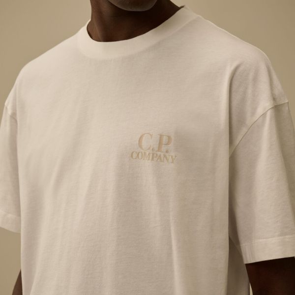 CP Company Printed Graphics T-shirt Wit
