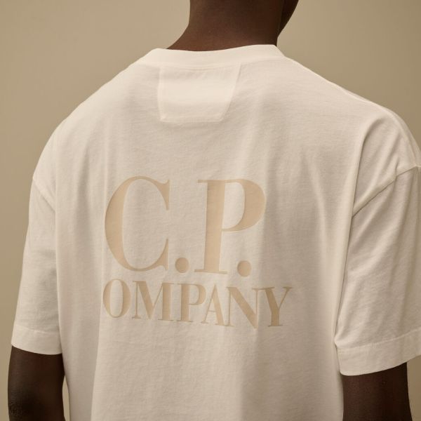 CP Company Printed Graphics T-shirt Wit