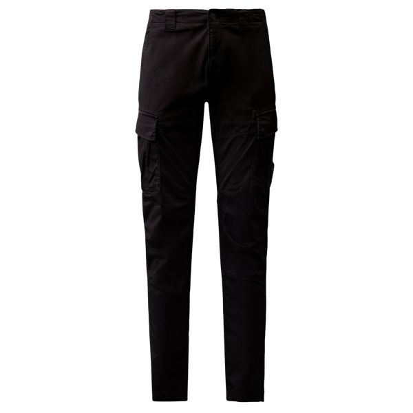 CP Company Stretch Sateen Ergonomic Lens Cargo Broek Navy