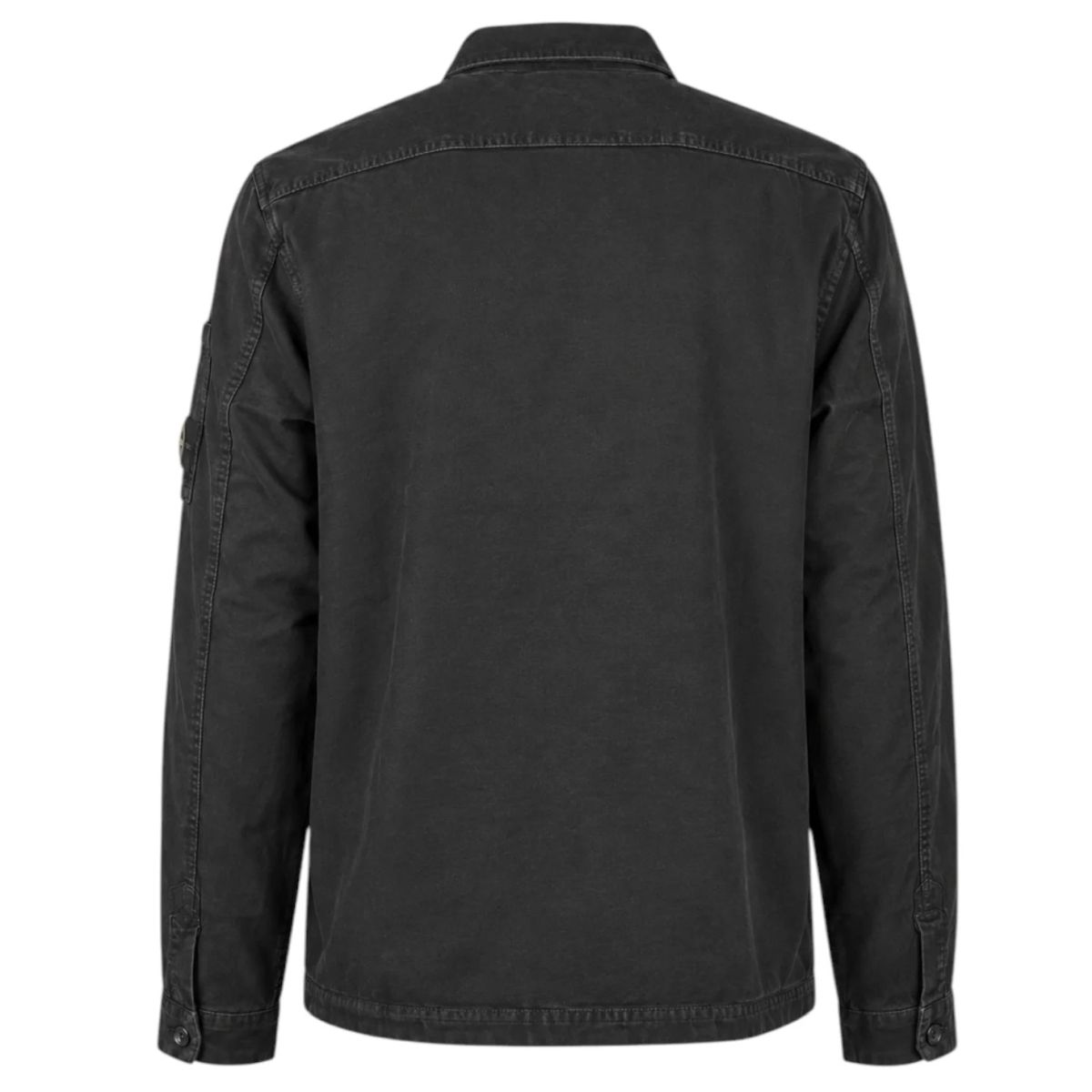 CP Company Corduroy Button Lens Overshirt Zwart