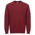 CP Company Lambswool GRS Knit Sweater Rood