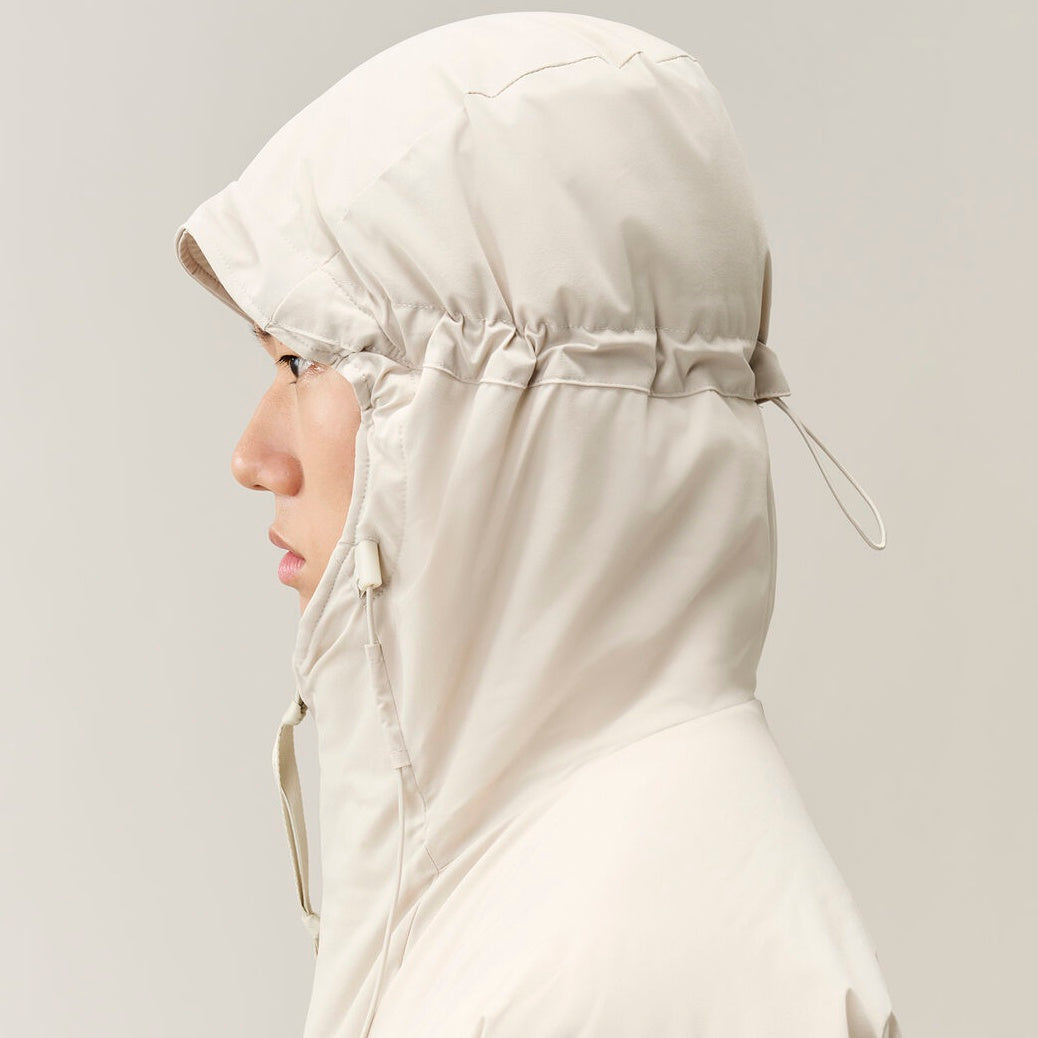 CP Company Pro-Tek Primaloft Silver Hooded Lens Jack Off White