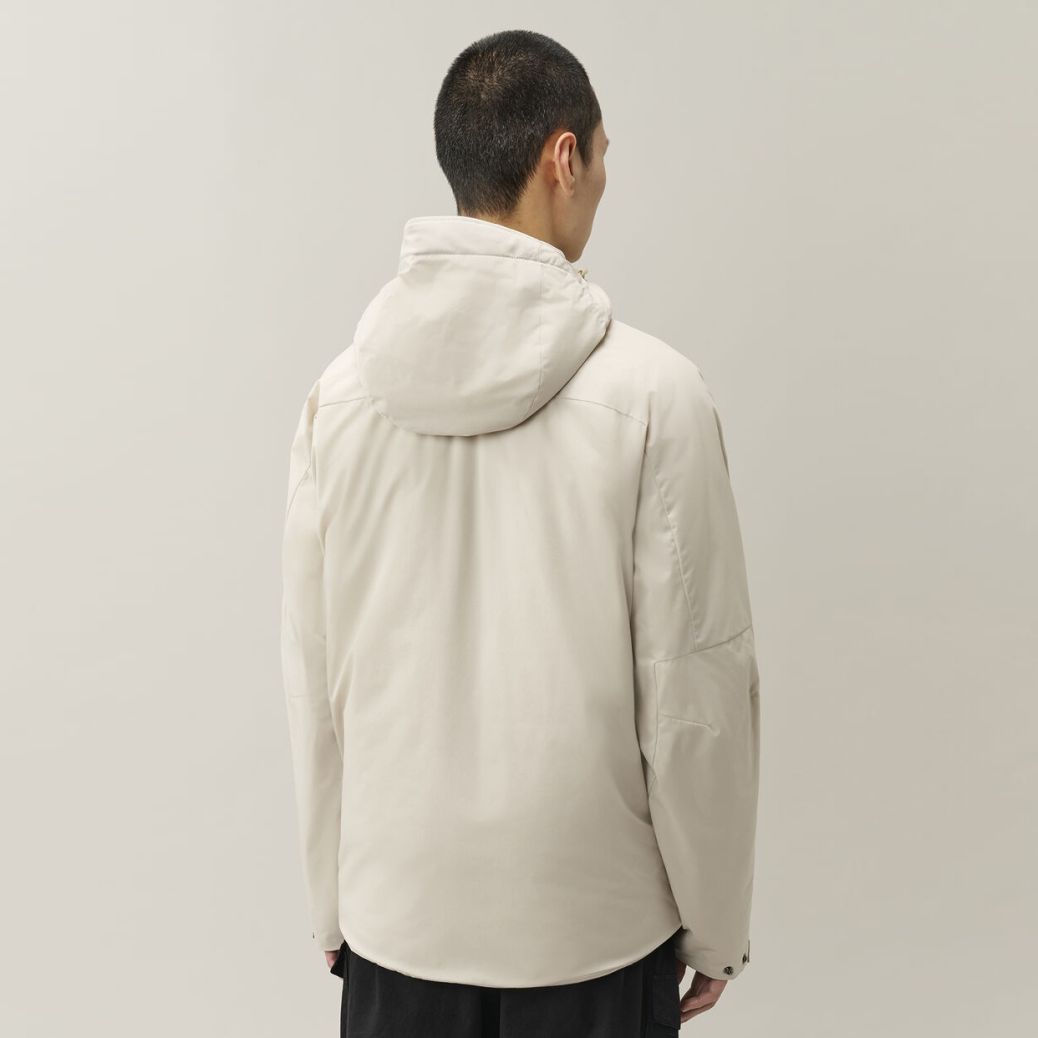 CP Company Pro-Tek Primaloft Silver Hooded Lens Jack Off White