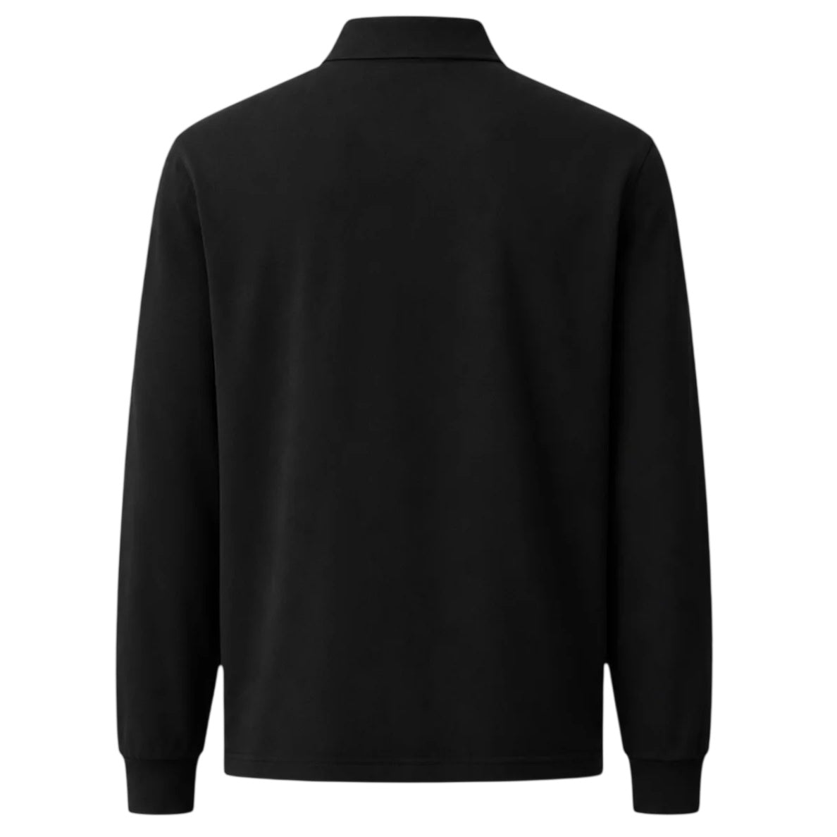 CP Company Stretch Piquet Longsleeve Polo Zwart
