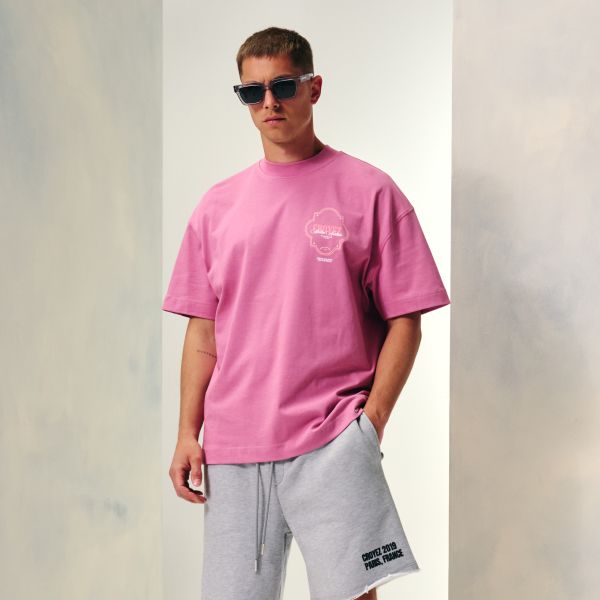 Croyez Archive T-shirt Roze