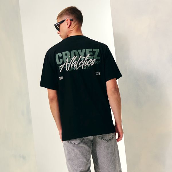 Croyez Athletics T-shirt Zwart