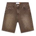 Croyez CD2 Washed Denim Korte Broek Bruin