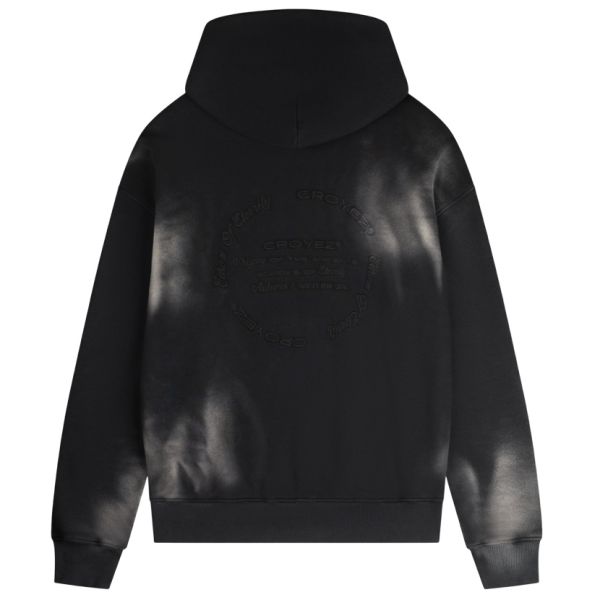 Croyez Cloud Washing Hoodie Zwart