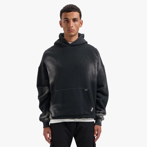 Croyez Cloud Washing Hoodie Zwart