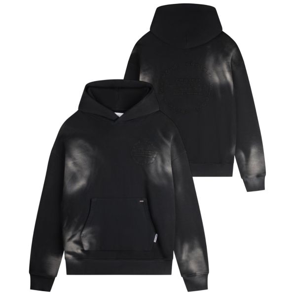 Croyez Cloud Washing Hoodie Zwart