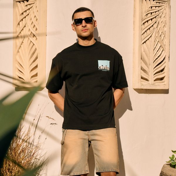 Croyez Entrepreneur T-shirt Zwart