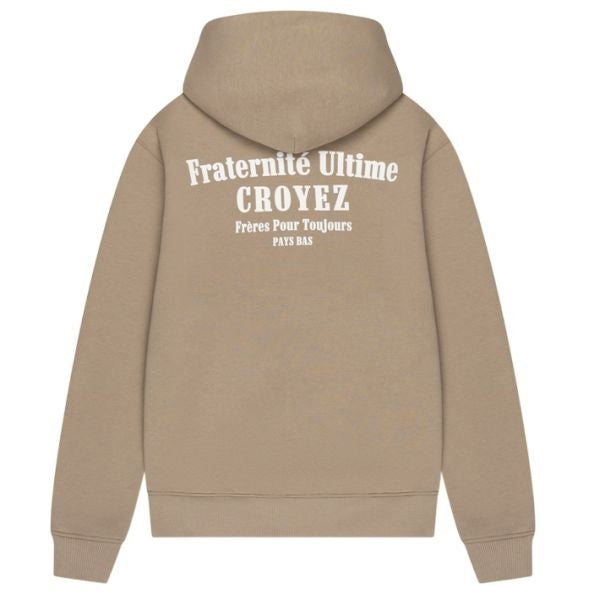 Croyez Fraternité Hoodie Beige