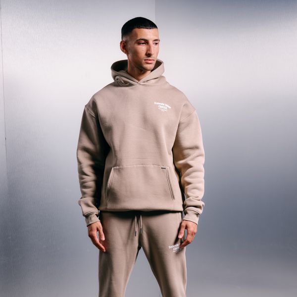 Croyez Fraternité Hoodie Beige