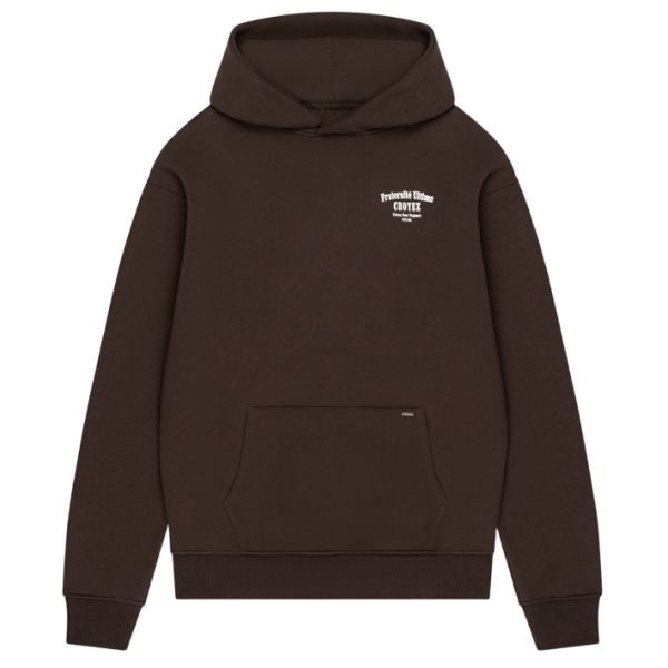 Croyez Fraternité Hoodie Bruin