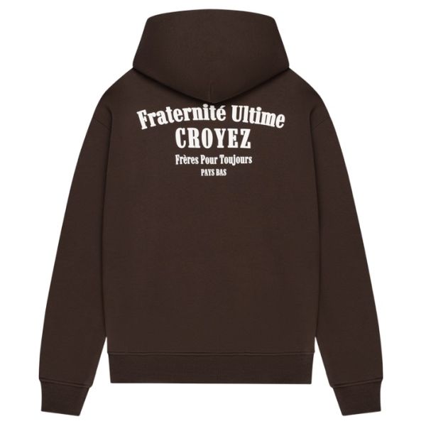Croyez Fraternité Hoodie Bruin