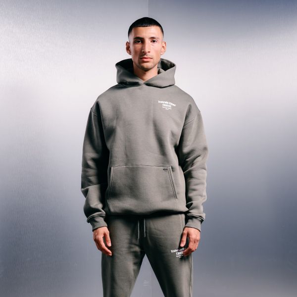 Croyez Fraternité Hoodie Donker Groen