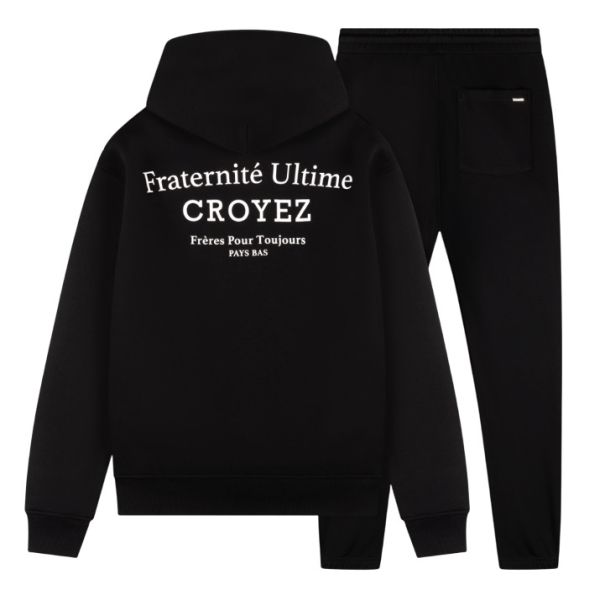 Croyez Fraternité Trainingspak Zwart