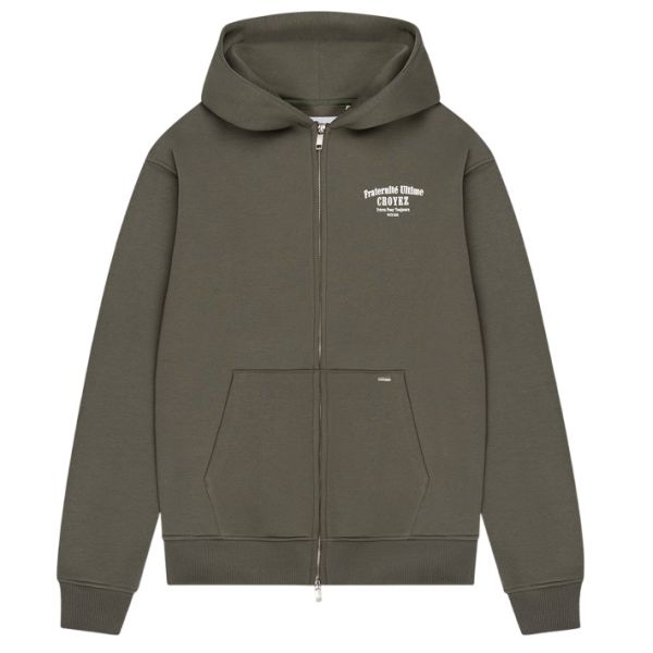 Croyez Fraternité Vest Donker Groen