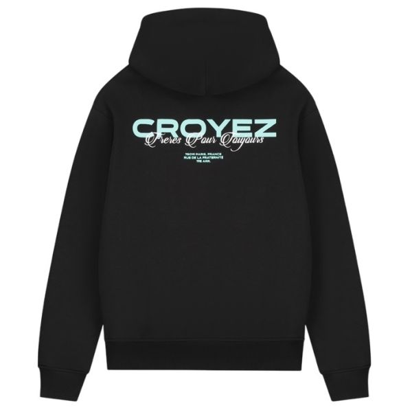 Croyez Frères Hoodie Zwart