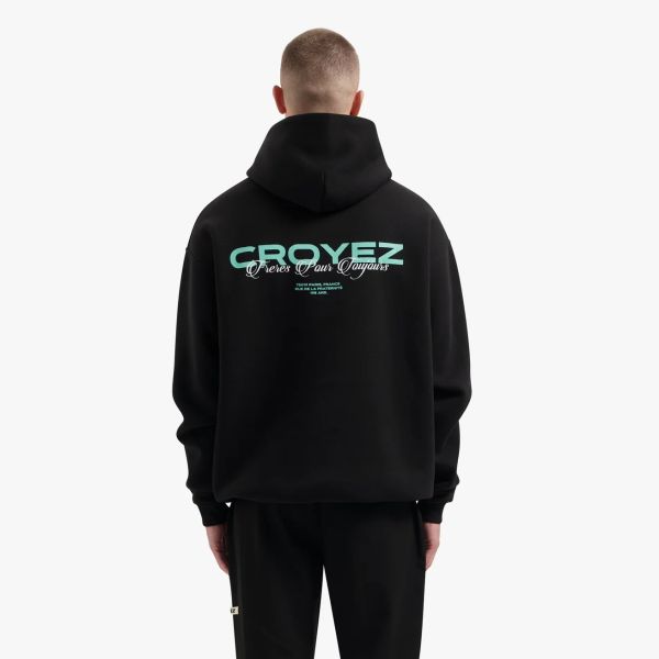 Croyez Frères Hoodie Zwart
