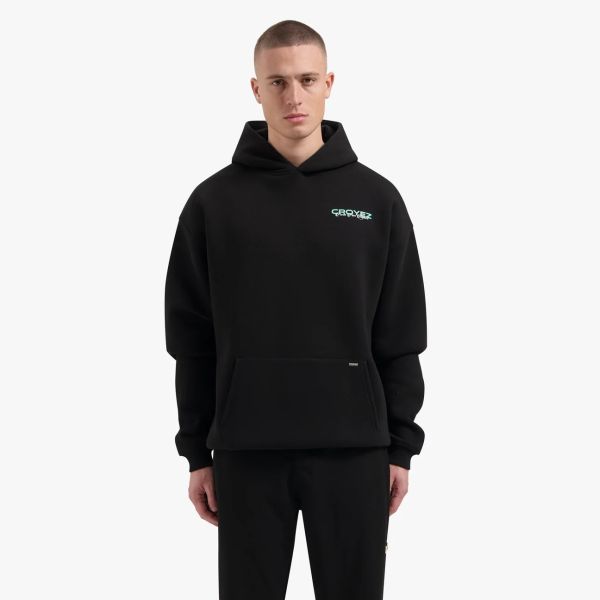 Croyez Frères Hoodie Zwart