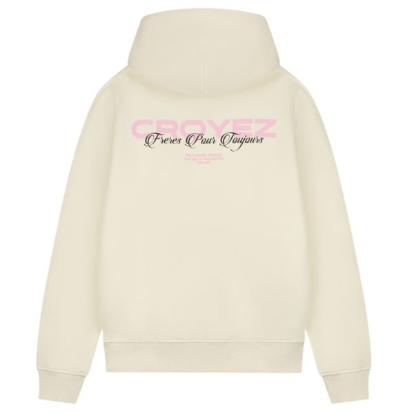 Croyez Frères Hoodie Off White