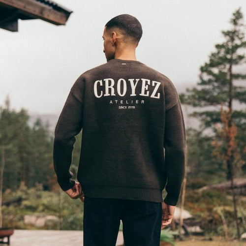 Croyez Gallery Knit Sweater Bruin