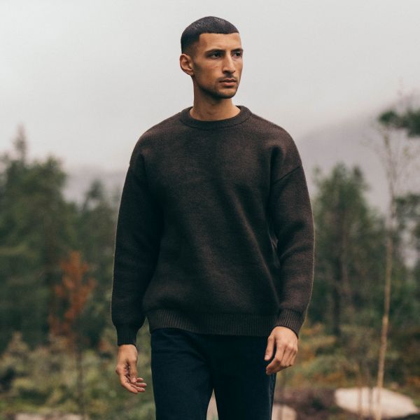 Croyez Gallery Knit Sweater Bruin