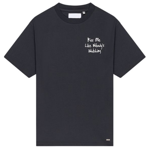 Croyez Kiss Me Like T-shirt Antraciet