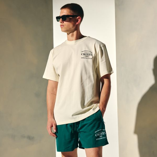Croyez Overlay Fraternité T-shirt Off White