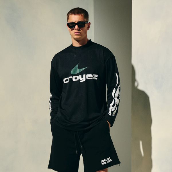 Croyez Service Dept Longsleeve T-shirt Zwart